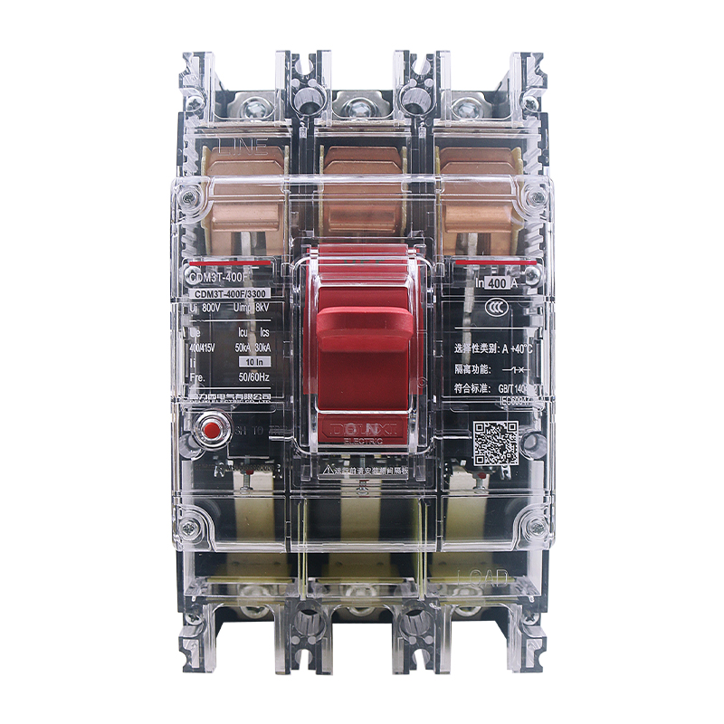 德力西透明空气开关CDM3T断路器3P 100A125A160A250A400A630A空开 - 图3