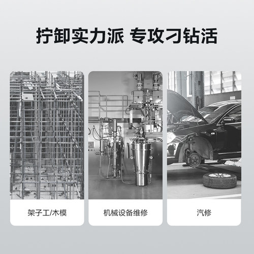 威克士电动扳手WE271无刷冲击扳手正品电板手锂电池电动风炮工具 - 图1