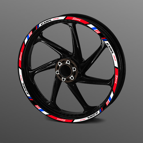 适用本田CBR500R 250/300/400/650R 摩托车反光轮毂贴纸 轮框贴花 - 图3