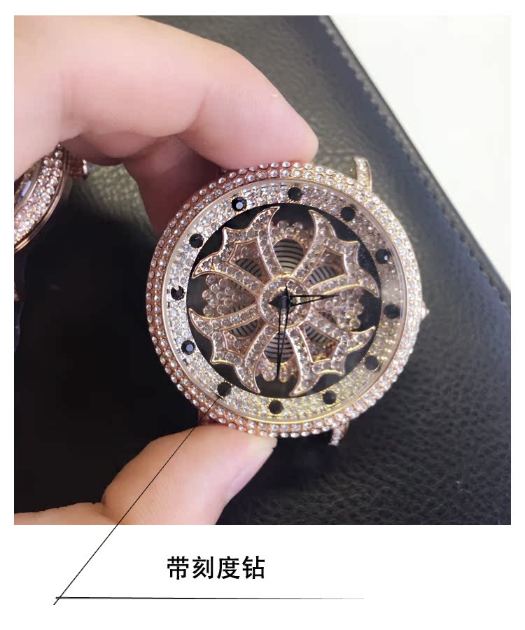 时尚潮流双层时来运转男士钢带大表盘克罗星镶钻手表中姓男女 2018 时尚潮流双层时来运转男士钢带大表盘克罗星镶钻手表中姓男女 2018