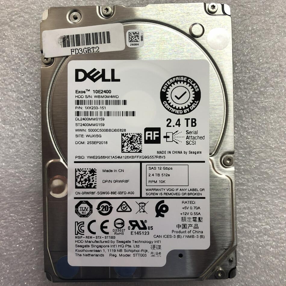 DELL ST2400MM0159 0RWR8F 2.4T 10K 2.5 SAS 12G 256M服务器硬盘 - 图2