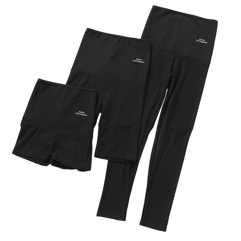 爆汗鲨鱼皮打底裤女外穿高腰五分瑜伽芭比健身瘦腿收腹骑行暴汗裤,淘宝优惠券,粉丝福利购,淘宝优惠卷