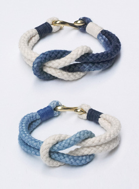 手环手工编织手链棉麻复古情侣