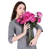 Прозрачное цветочное ведро ведро с бочкой с цветом