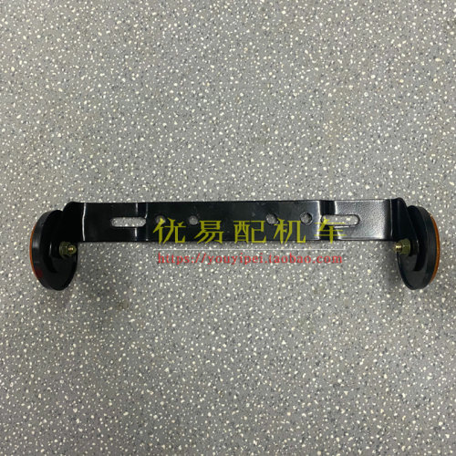 踏板车摩托车牌照架巧格后牌照支架电摩电动车后反光片安装支架板 - 图3