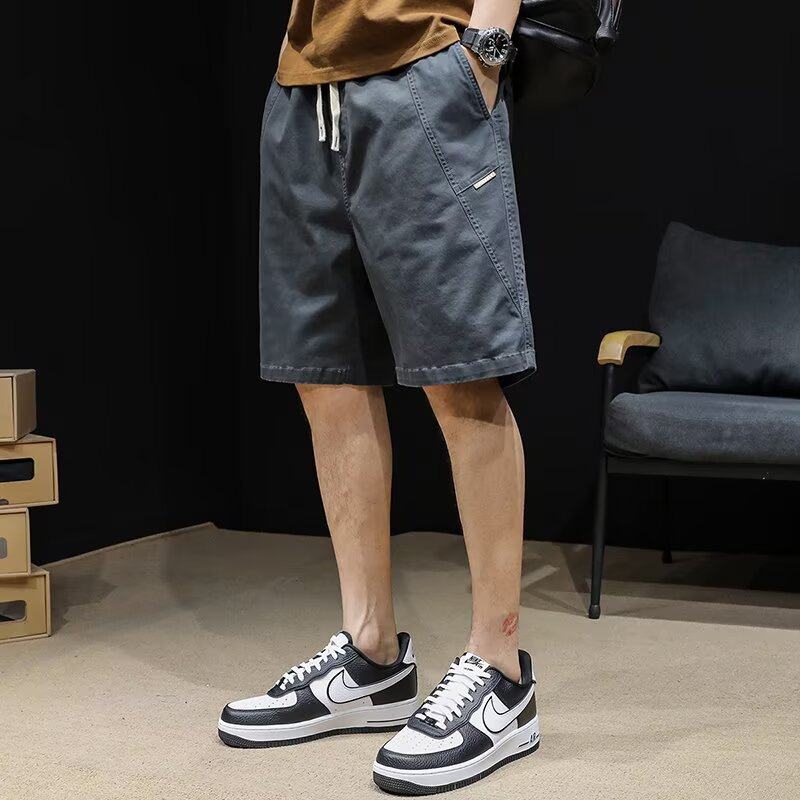 日系大码纯棉工装短裤男潮牌夏季宽松直筒休闲裤加肥加大五分裤子,淘宝优惠券,粉丝福利购,淘宝优惠卷