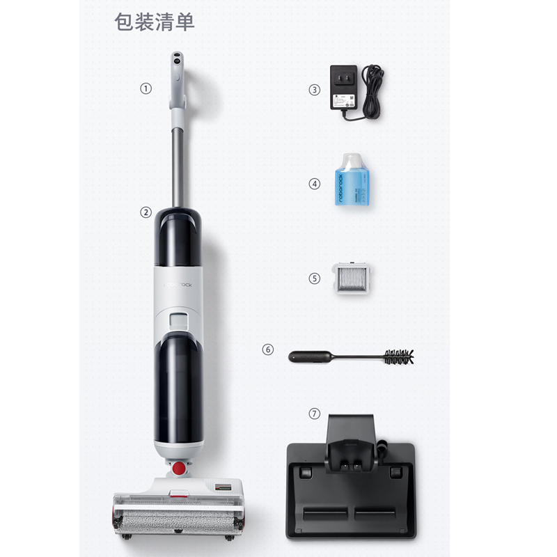 石头智能洗地机U10无线洗拖地一体机家用自动吸尘A10 plus Ultrae