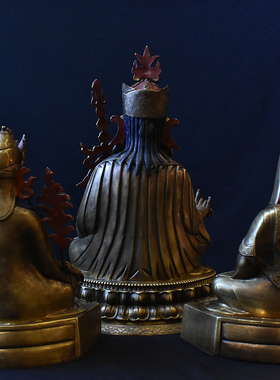 象瑞阁莲花生大士三师密宗佛像