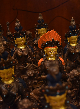仿古风摆件密宗二十一度母像