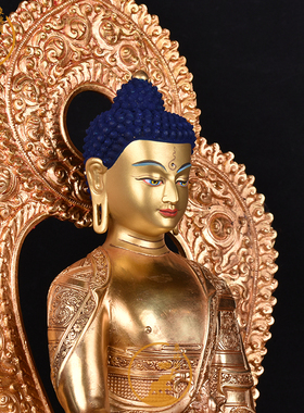 象瑞阁纯铜鎏金保平安