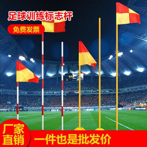 中考足球不倒翁标志杆蛇形跑篮球标志杆绕杆桩注水角旗停车倒车桩 - 图1
