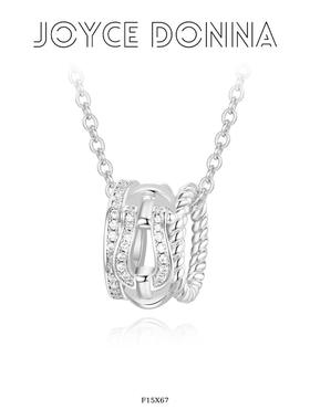 镀K金法式高级气质百搭U形项链