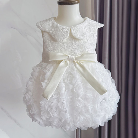 Girls fashionable princess dress baby girl birthday dress