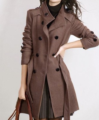 2017 Coat For Women Winter Long Ladies Jackets Wool Coats 女 - 图0