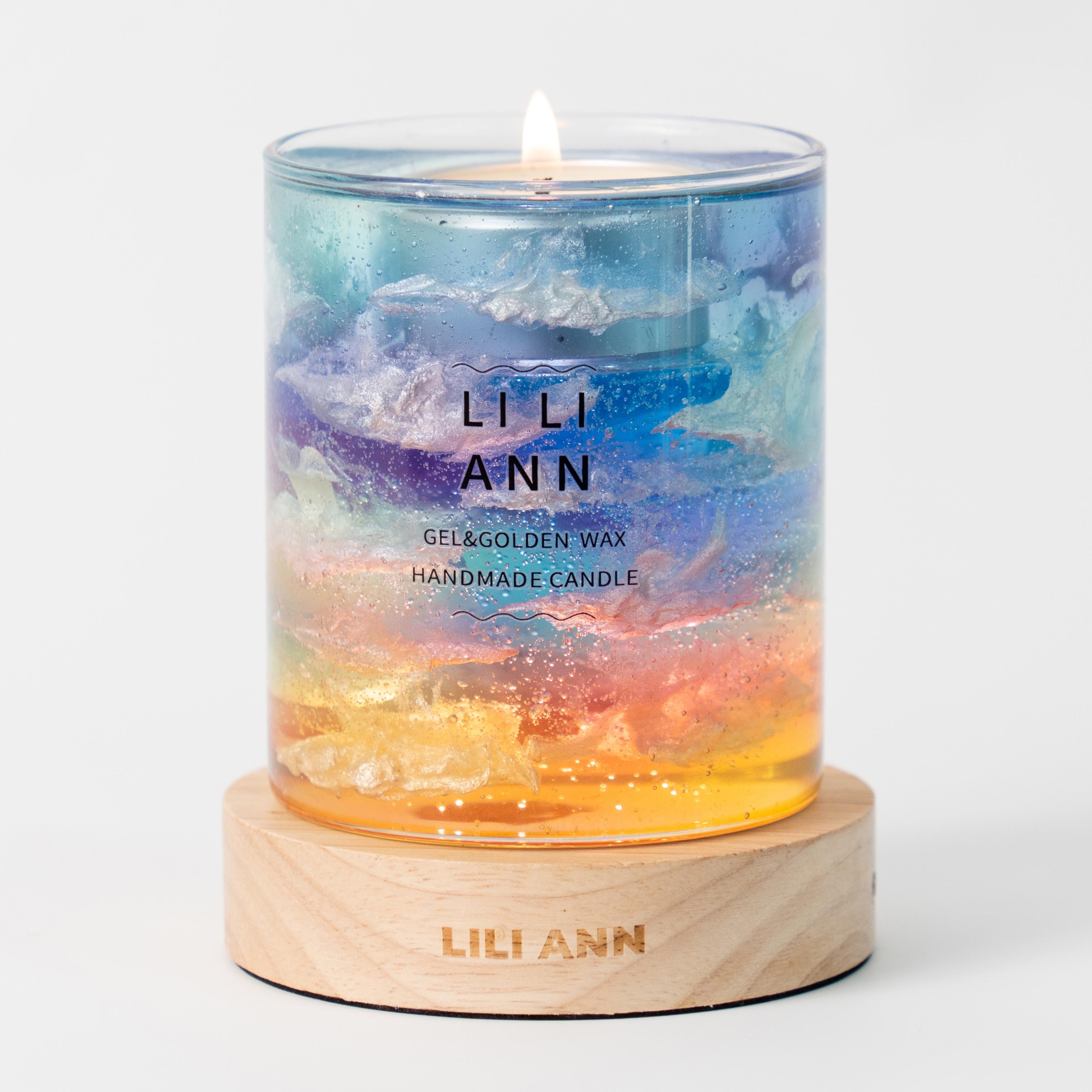 LILIANN 哈尼云梯雨后水雾栀子花香味原创香薰水晶蜡烛室内卧室 - 图1