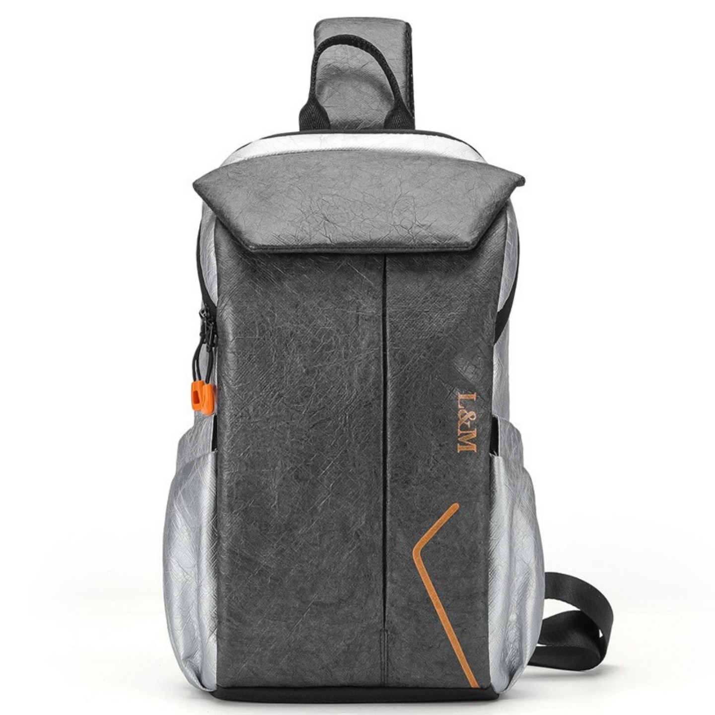 跨境新款高级感男士胸包大容量外出通勤单肩包简约优质男款斜肩包,淘宝优惠券,粉丝福利购,淘宝优惠卷