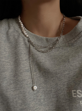 设计感配饰日韩风淡水珍珠现货