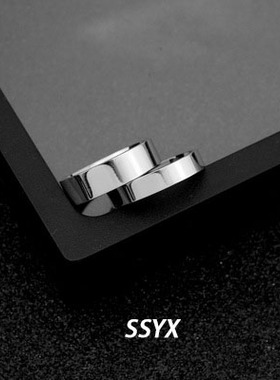 原创设计风合金光面ins百搭尾戒