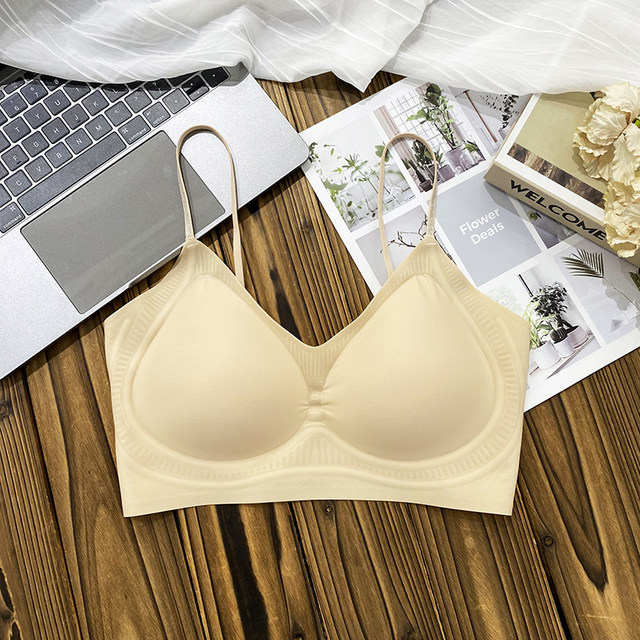 Liquid foundation seamless underwear, invisible soft support, thin straps, beautiful back, sexy and fashionable tube top, gathered and comfortable, new summer style Liquid foundation seamless underwear, invisible soft support, thin straps, beautiful back, sexy and fashionable tube top, gathered and comfortable, new summer style