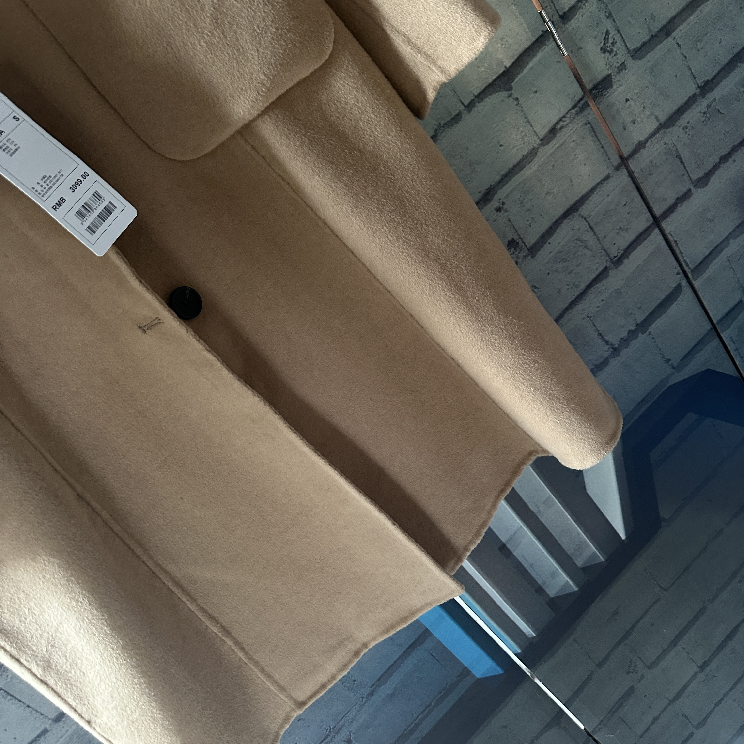 双面呢子中长款偏修身风衣外套大衣女A,淘宝优惠券,粉丝福利购,淘宝优惠卷