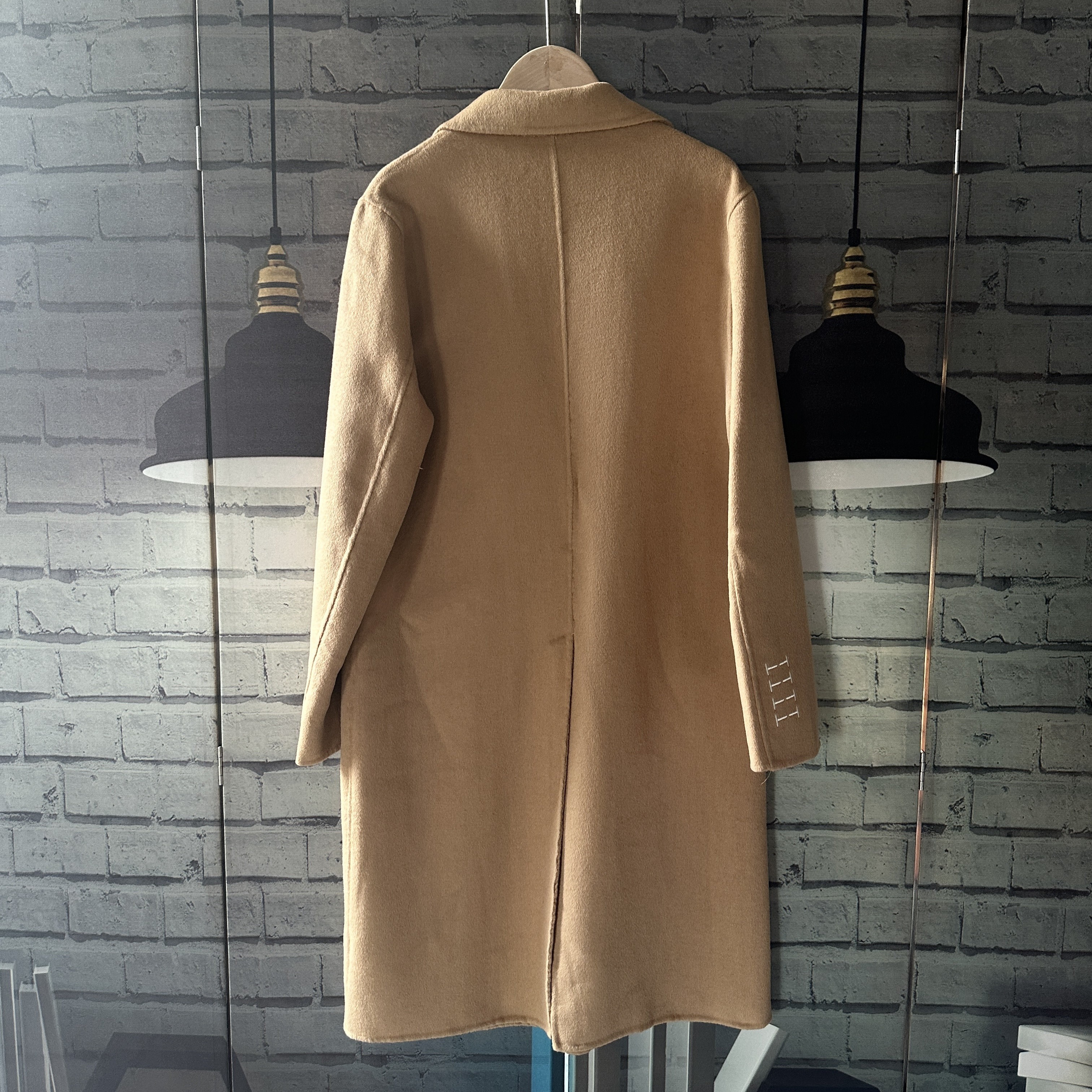 双面呢子中长款偏修身风衣外套大衣女A,淘宝优惠券,粉丝福利购,淘宝优惠卷