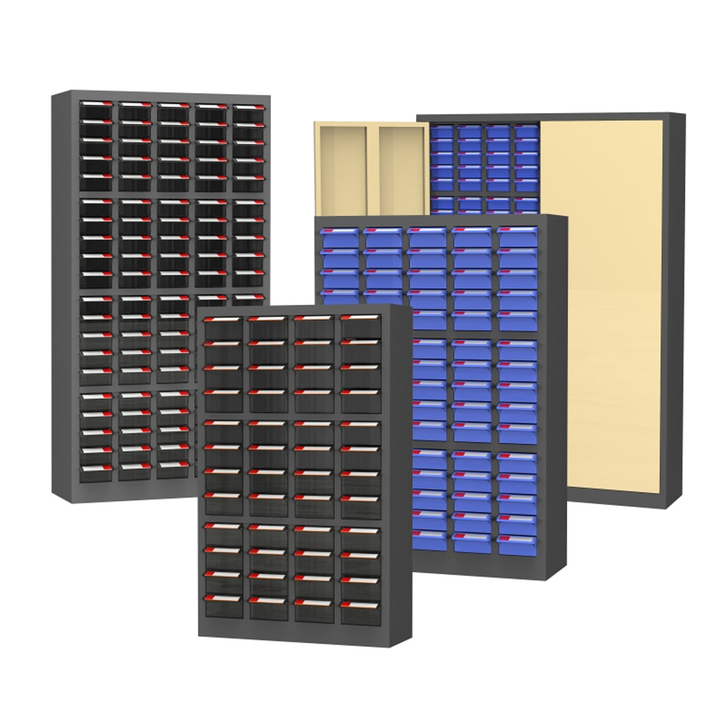 零件柜75/48/100抽屉式刀具柜电子元件柜五金塑料螺丝样品工具柜,淘宝优惠券,粉丝福利购,淘宝优惠卷