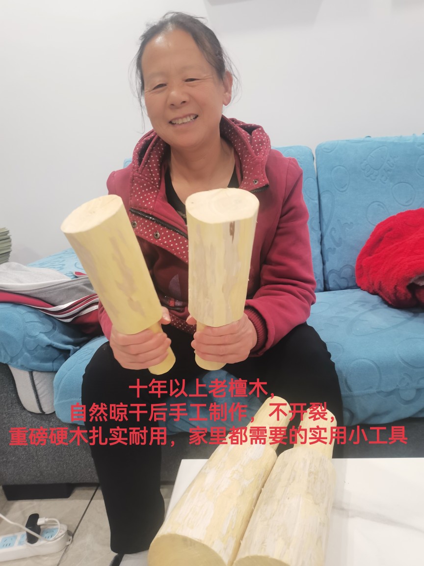 檀木锤厨房工具敲刀棒槌剁鸡棒敲鱼棒厨房木棒砍骨棒敲肉棒刀背锤-图0