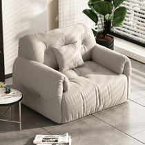 New Space Chair Cloth Art First-class Single Cabin Cloud Function Telescopic Electric Sloth Casual Couch Remote Control Chair