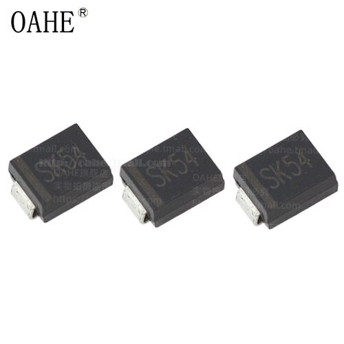 SK54贴片SMC二极管SMB肖特基整流SK54 5A 40V 1N5825全新DO-214AA - 图3