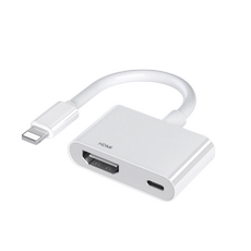 Apple аудио-, видео- кабель 裕合联苹果转hdmi转换器同屏投屏线lightning转hdmi手机ipad高清连接显示器电视转接头vga投影仪iphone转换器 Margin