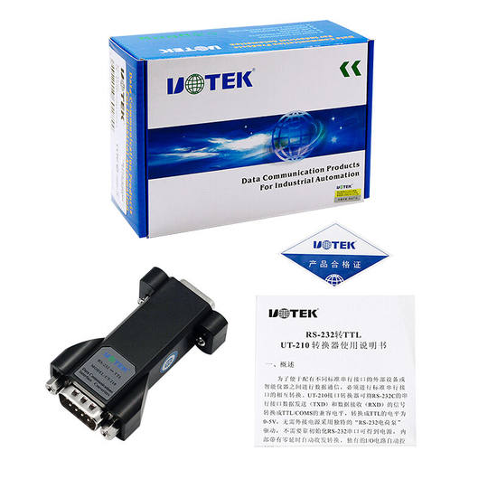 Yutai 232 zu TTL Konvertierungsmodul 5V Schnittstelle TTL zu serieller Schnittstelle RS232 Protokollkonverter UT-210 TTL zu R232 TTL Kommunikationstool-Adapter