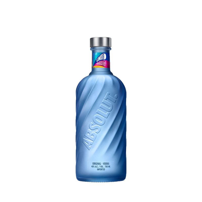 ABSOLUT官方旗舰店瑞典进口ABSOLUT绝对伏特加螺旋瓶700ml 洋酒0