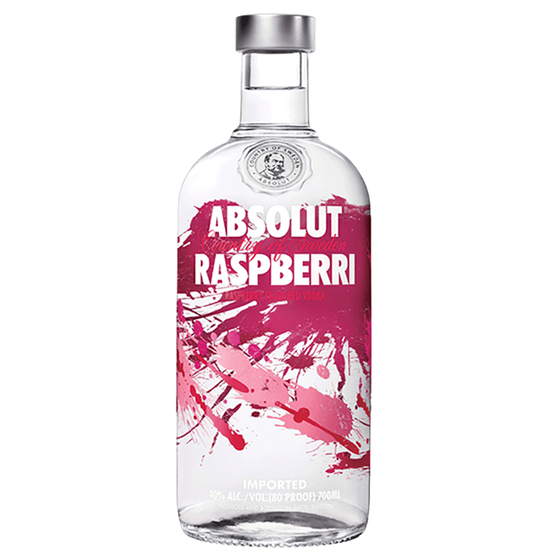 ABSOLUT官方旗舰店瑞典进口 ABSOLUT Vodka 绝对伏特加覆盆莓味700ml 洋酒 鸡尾酒0