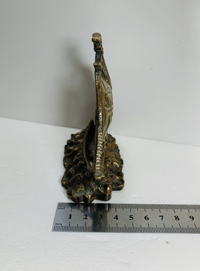 Vintage黄铜帆船 一帆风顺 摆件精工满工满雕  高端奢华 孤品铜器