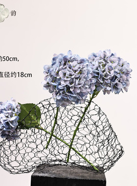 保湿手感仿真绣球花装饰道具