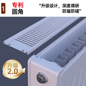 圣劳伦斯钢制板式暖气片家用水暖散热器自采暖壁挂式供暖暖气