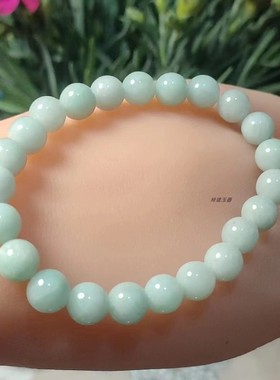 翡翠时尚冰润天然圆珠