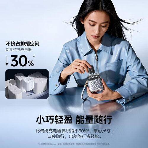 倍思小冰充20W氮化镓充电器适用苹果17充电头iPhone16promax15/14Plus快充头13/12/11/XR/XS手机iPad套装插头 - 图1