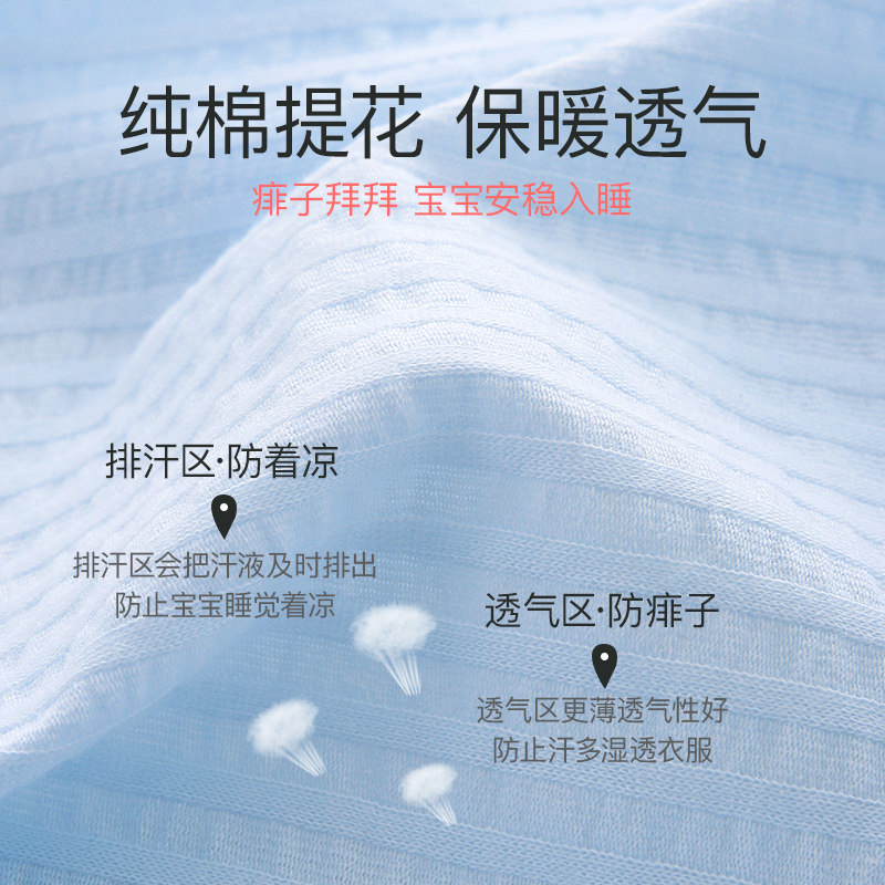  钓鱼猫母婴内衣套装