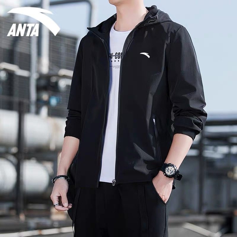 安踏外套男学生百搭冬季新款连帽衣滑面纯色外防泼水防风夹克男,淘宝优惠券,粉丝福利购,淘宝优惠卷