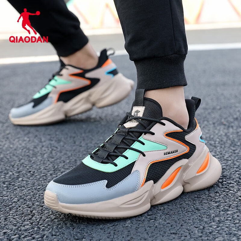 中国乔丹男鞋休闲鞋新款冬季网面透气鞋子老爹鞋官方旗舰运动鞋男,淘宝优惠券,粉丝福利购,淘宝优惠卷