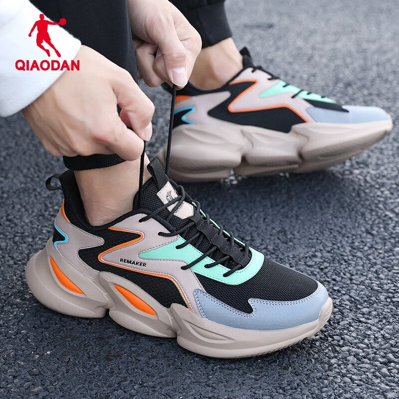 中国乔丹男鞋休闲鞋新款冬季网面透气鞋子老爹鞋官方旗舰运动鞋男,淘宝优惠券,粉丝福利购,淘宝优惠卷