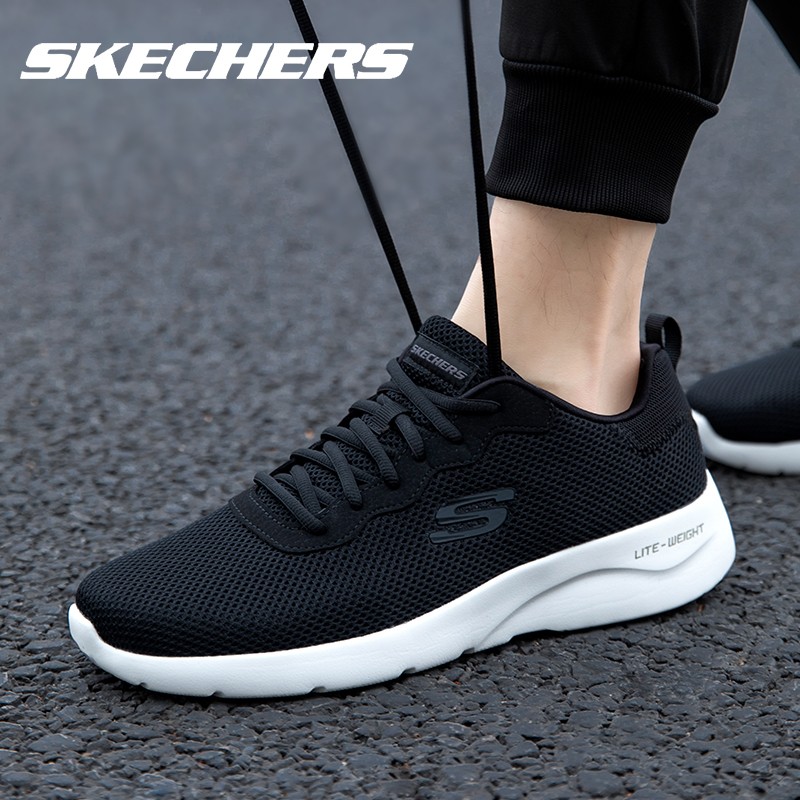 斯凯奇男鞋Skechers夏季透气网面跑步鞋2024新款官方旗舰正品鞋子-图0