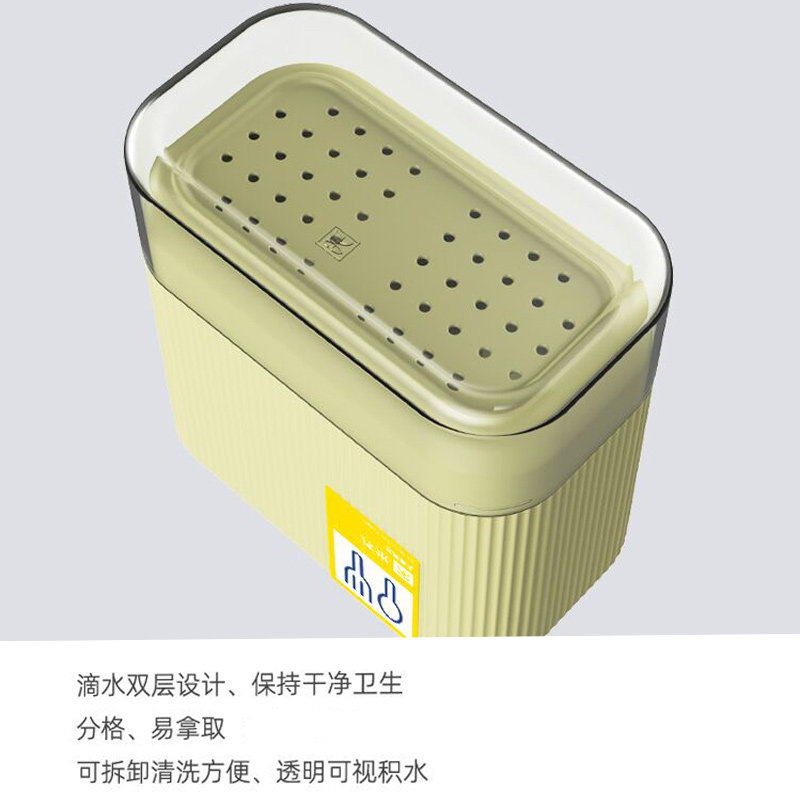 Kitchen chopstick box INS style new storage rack multi-functional chopstick cage drain storage household drainable chopstick barrel