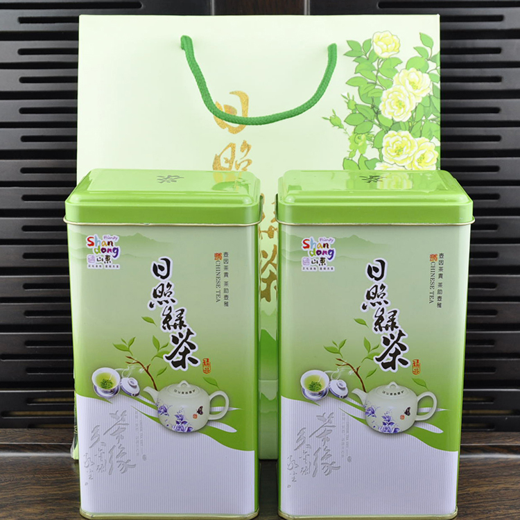 日照绿茶2024春茶自产自销炒青绿茶茶叶板栗香新茶500g散装盒装 - 图3