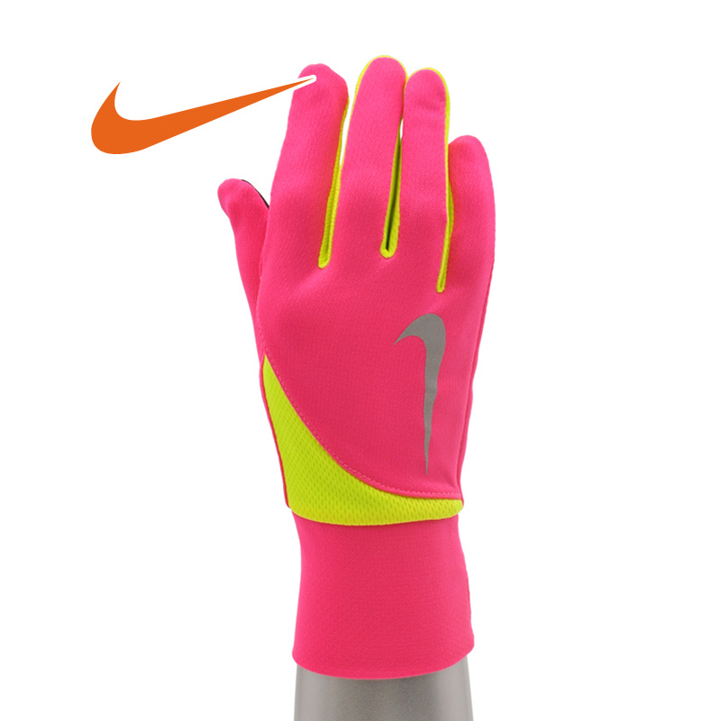 耐克TAILWIND女子跑步手套 NIKE時尚防風騎行運動觸屏全指手套