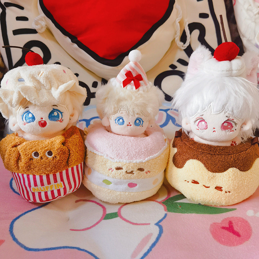 甜品派对 10cm甜品系列 chiikawa努努labubu线条小狗棉花娃娃娃衣,淘宝优惠券,粉丝福利购,淘宝优惠卷