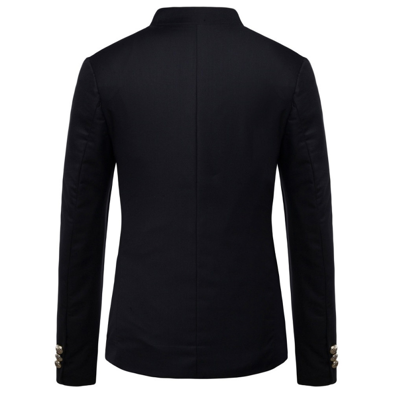 blazer Stylish Mens Slim Fit Suit Jacket coat men男小西装-图1