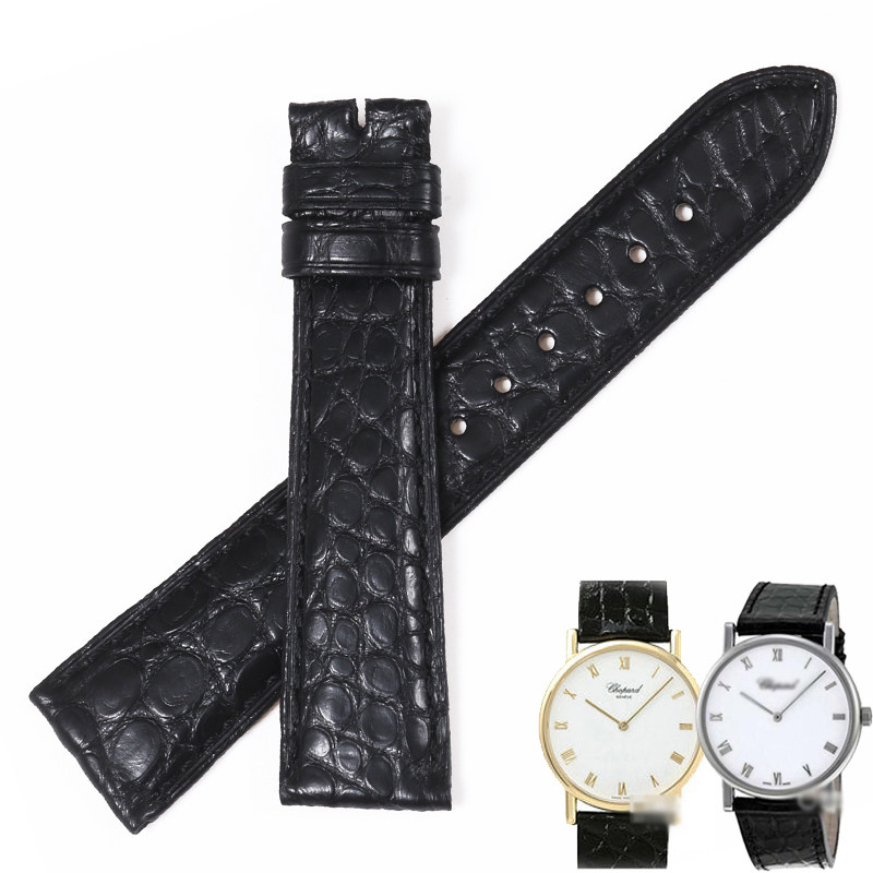 玛萨琪代用肖邦萧邦美洲鳄鱼皮表带 玛萨琪配件