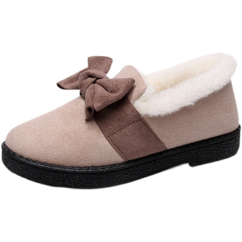 新款雪地靴女保暖鞋新款短靴百搭网红一脚蹬棉鞋女冬加绒加厚,淘宝优惠券,粉丝福利购,淘宝优惠卷